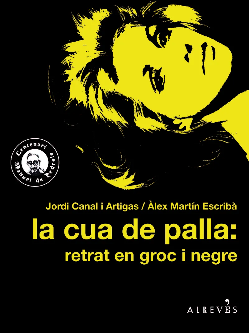 CUA DE PALLA RETRAT EN GROC I NEGRA,LA