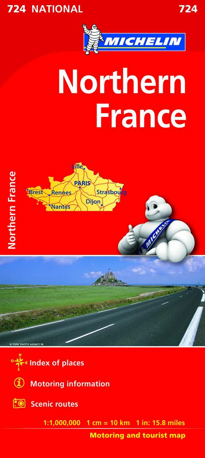 Mapa National Francia Norte