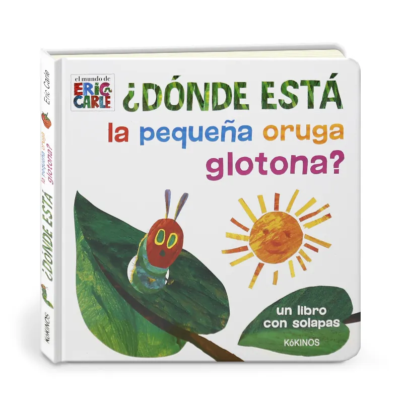 DONDE ESTA LA PEQUEÑA ORUGA GLOTONA