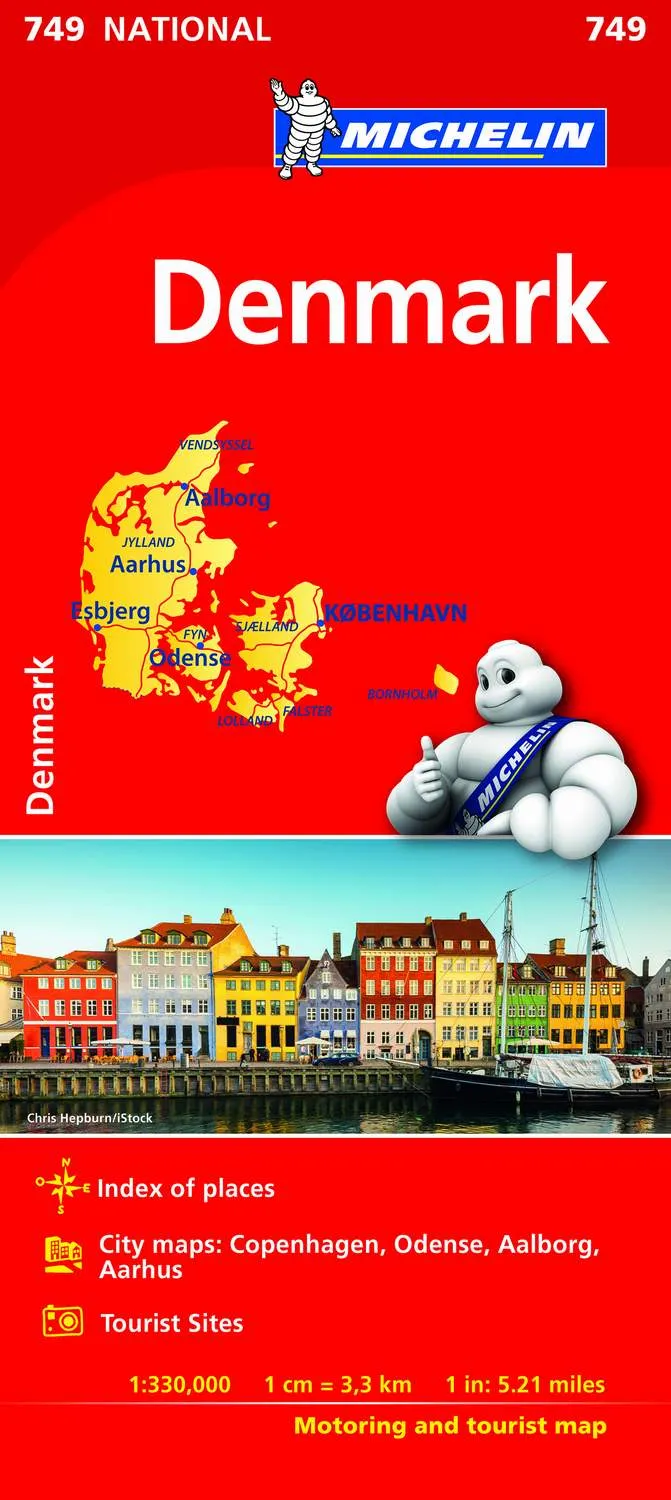 Mapa National DINAMARCA