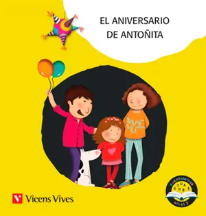 EL ANIVERSARIO DE ANTOÑITA. CUENTALETRAS NIVEL 2 (Ñ). LETRA DE PALO