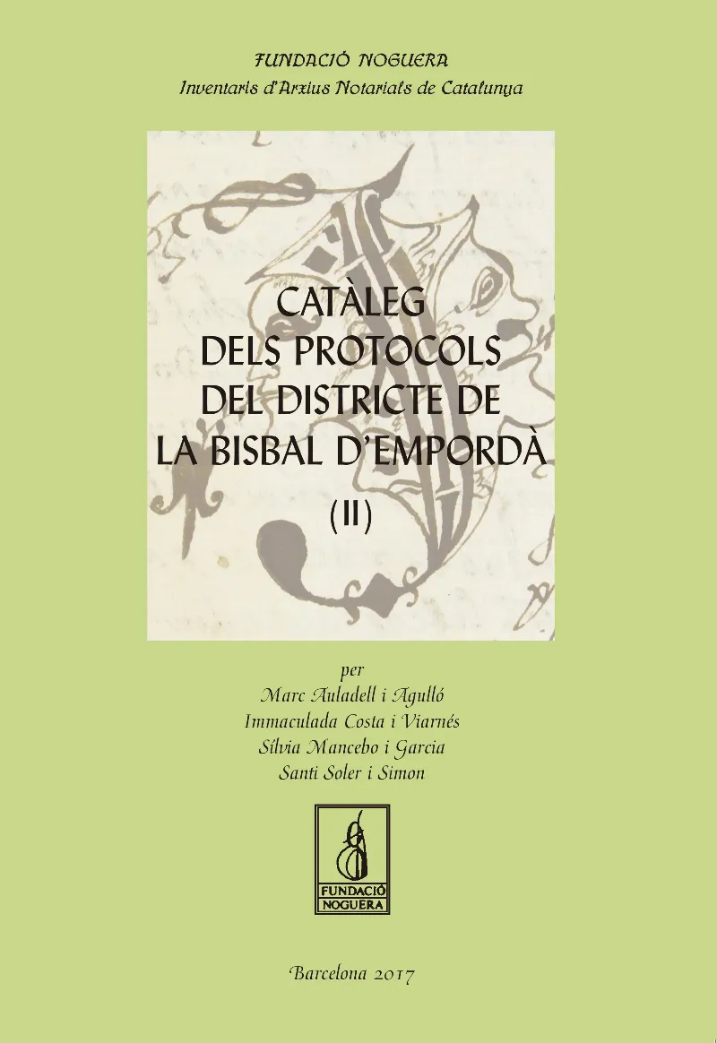 CATALEG DELS PROTOCOLS DEL DISTRICTE DE LA BISBAL D'EMPORDA