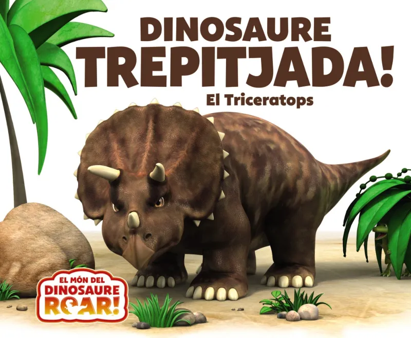 DINOSAURE TREPITJADA -EL TRICERATOPS-