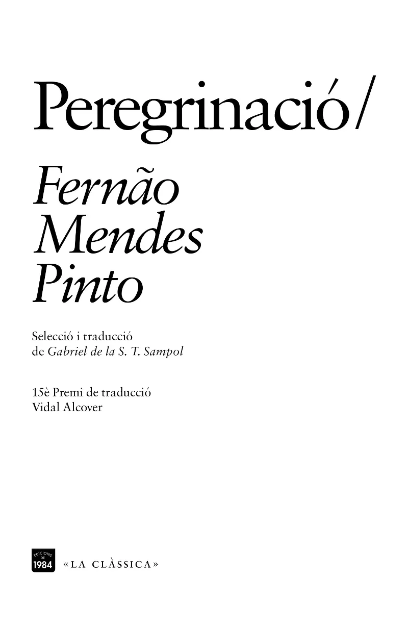 PEREGRINACIO