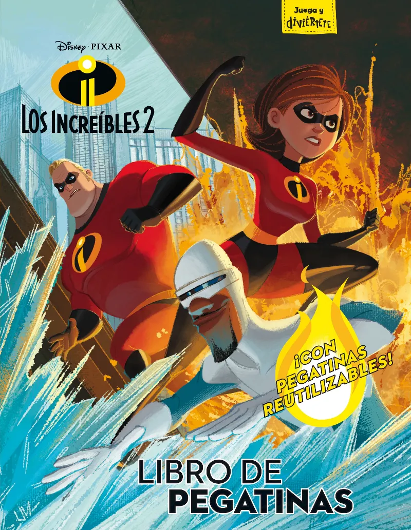 Los Increíbles 2. Libro de pegatinas