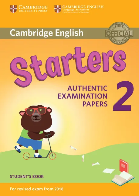 YLE CAMBRIDGE STARTERS EXAM 2 2018 SB
