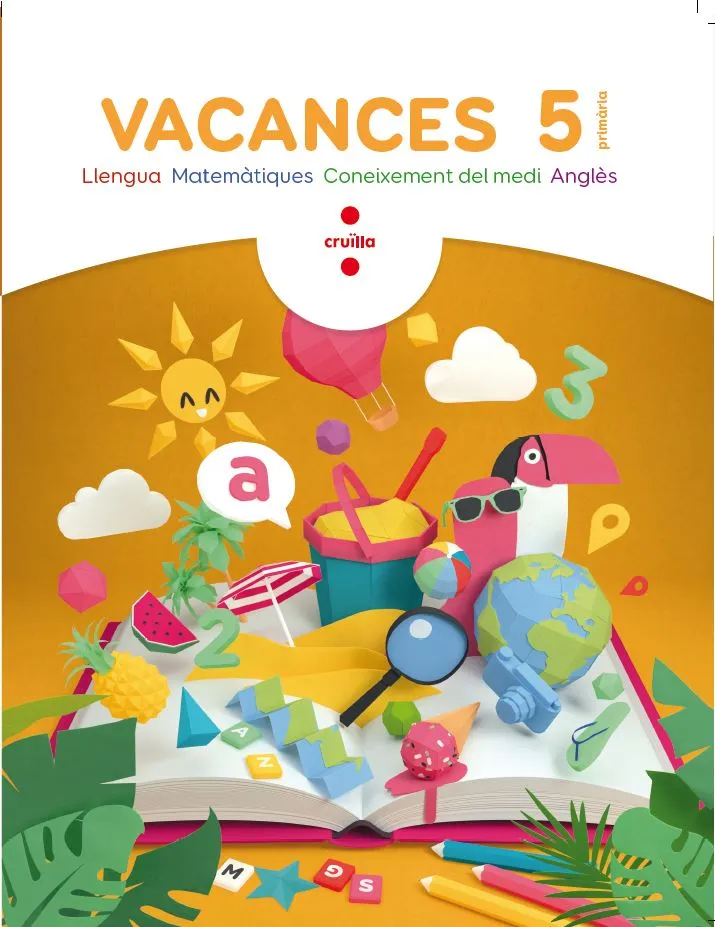 VACANCES 5 PRIMARIA -LLENGUA, MATES, CONEIXEMENT MEDI, ANGLES-