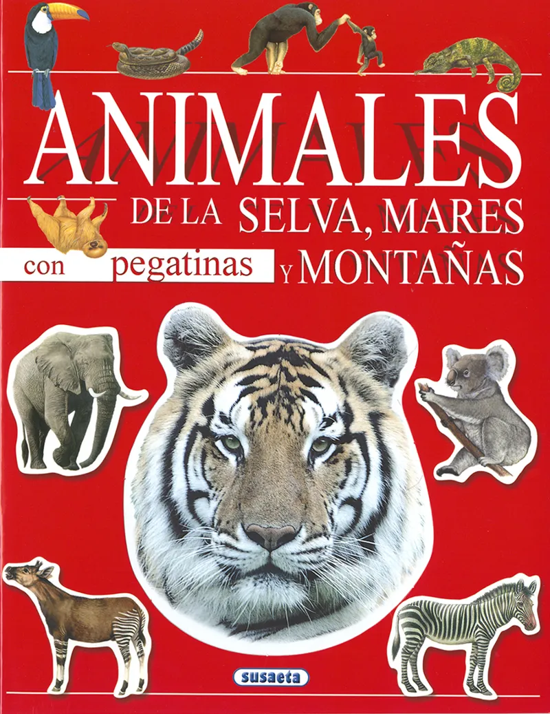 Animales con pegatinas (2 titulos)