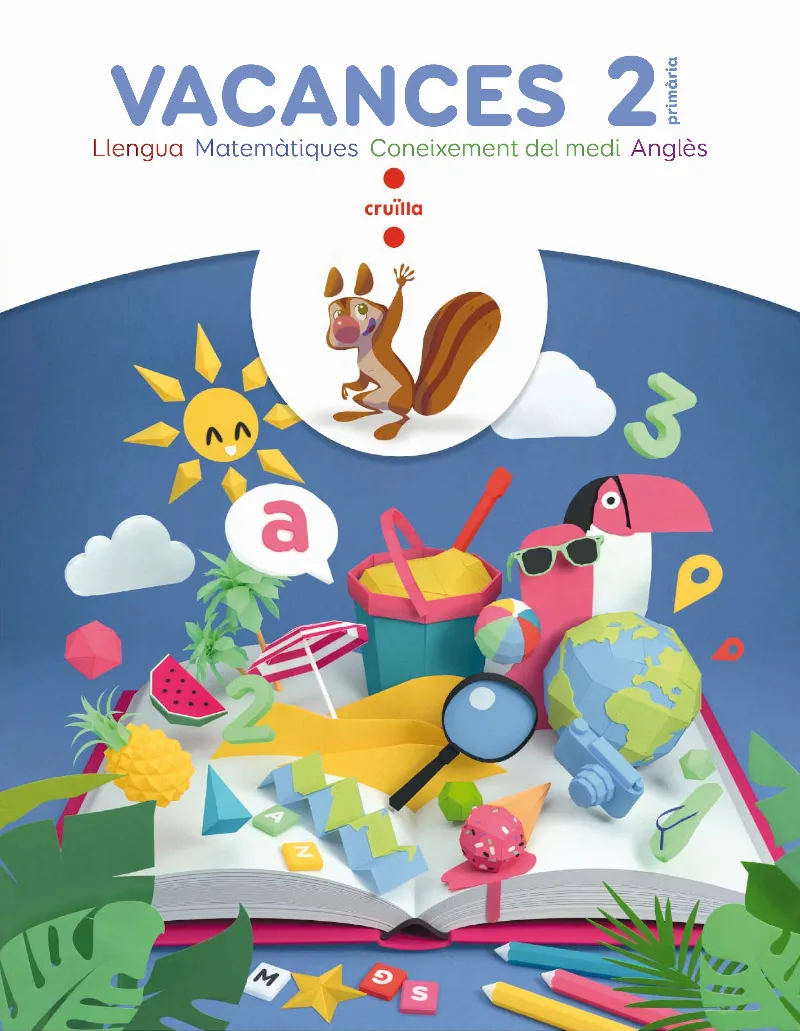 VACANCES 2 PRIMARIA -LLENGUA , MATES, CONEIXEMENT MEDI, ANGLES-