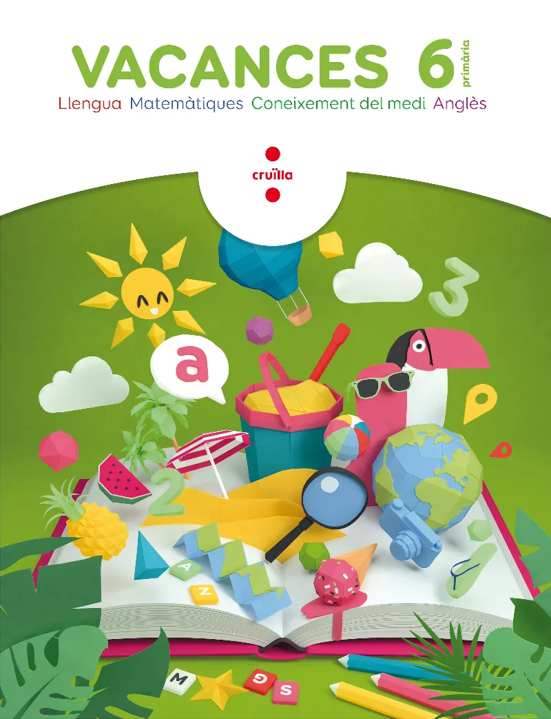 VACANCES 6 PRIMARIA -LLENGUA, MATES, CONEIXEMENT MEDI, ANGLES-