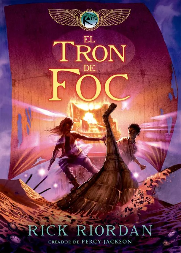 EL TRON DE FOC.CRONIQUES DE KANE 2