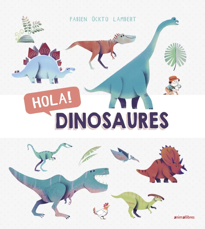 HOLA DINOSAURES -LLIBRE AMB FINESTRETES-