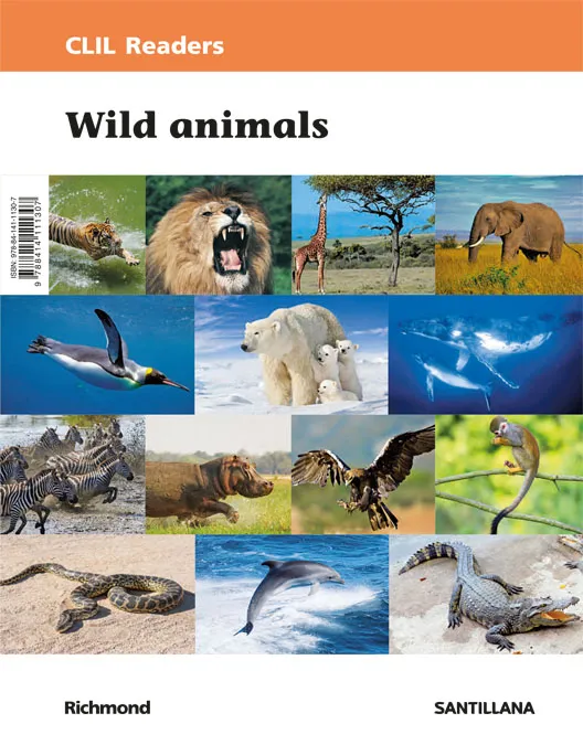 CLIL READERS LEVEL I PRI WILD ANIMALS