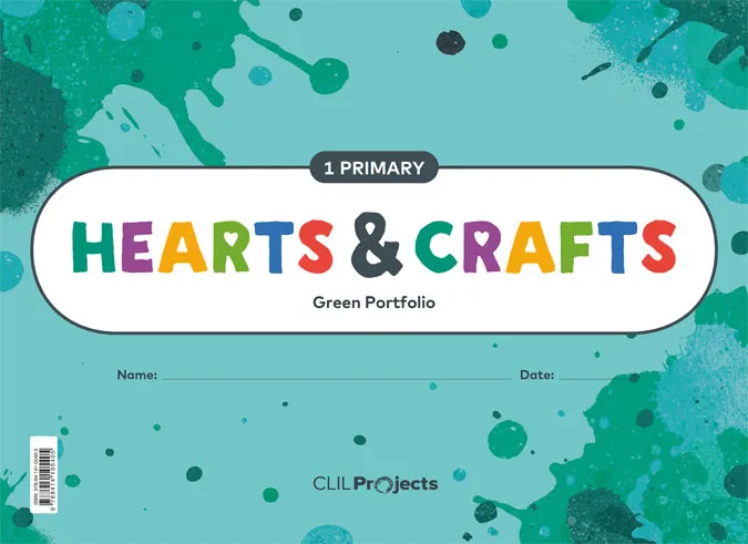HEARTS & CRAFTS GREEN NTB I ED18-1PRI