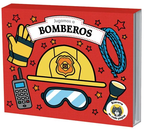 JUGAMOS A BOMBEROS -CON LIBRO Y PIEZAS DE PUZLE- -CAJA-
