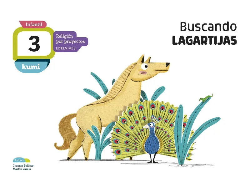 BUSCANDO LAGARTIJAS. 3 AÑOS. LIBRO DEL ALUMNO