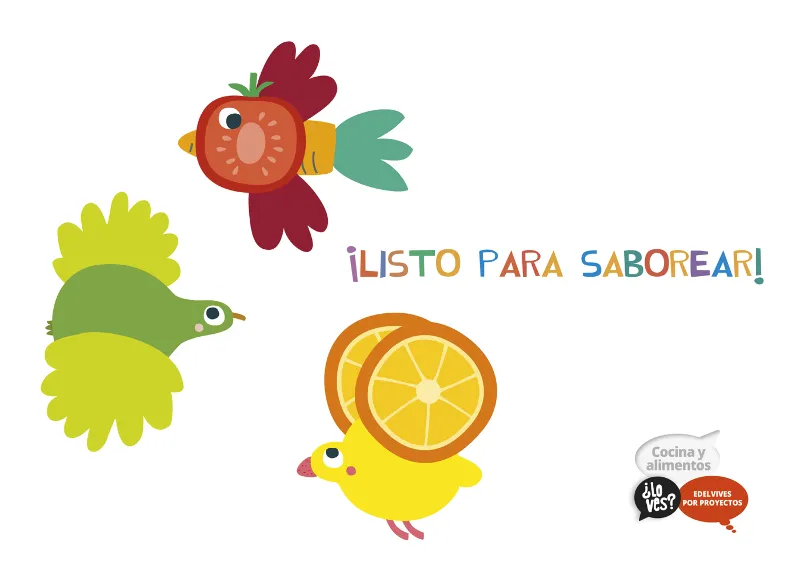 COCINA Y ALIMENTOS 3 AÑOS ALUMNO 2018