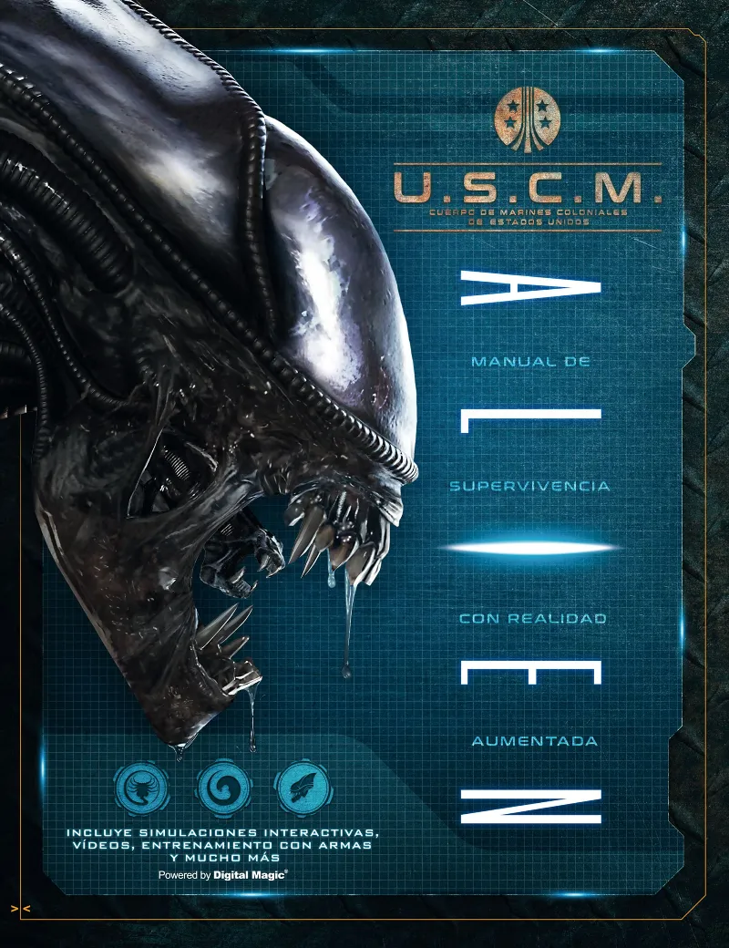 ALIEN -MANUAL DE SUPERVIVENCIA CON REALIDAD AUMENTADA-
