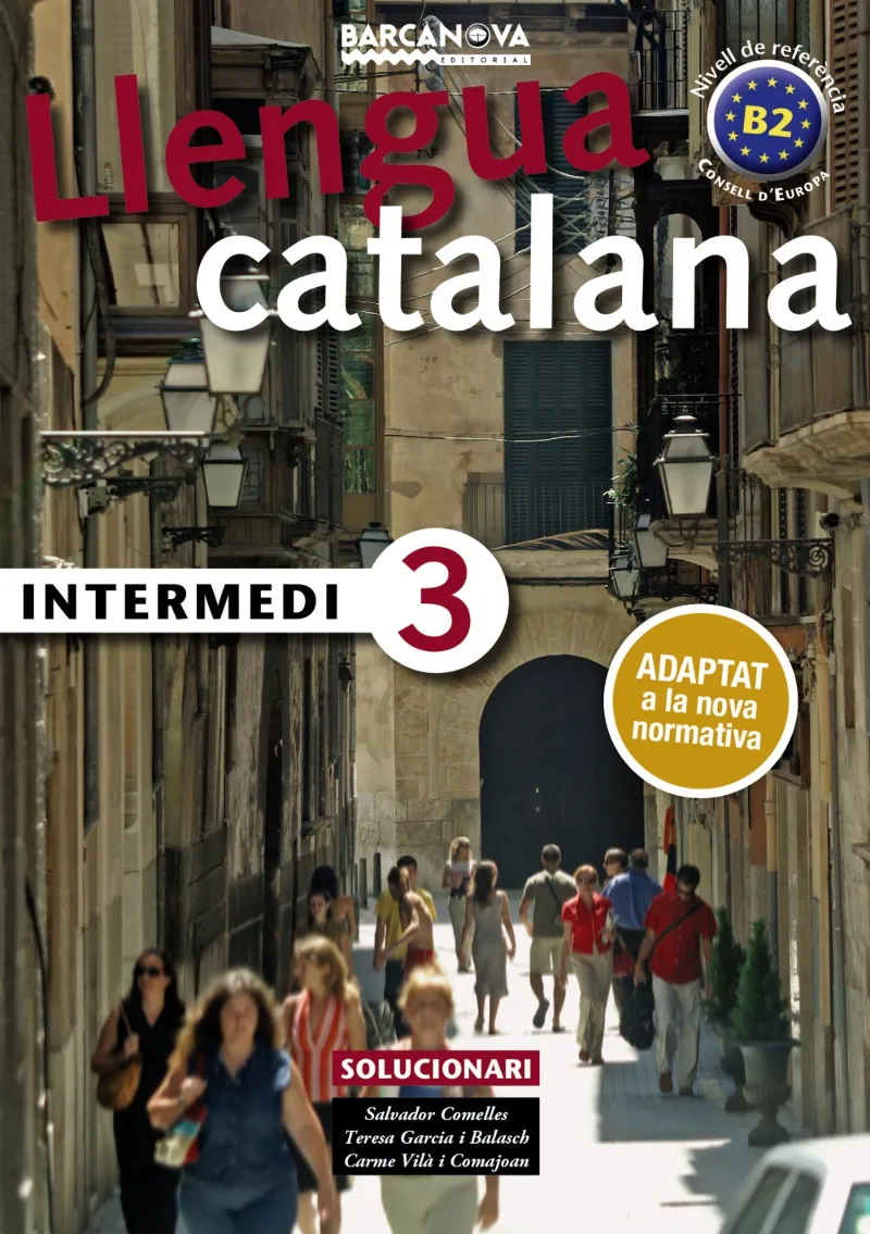 LLENGUA CATALANA INTERMEDI 3 -SOLUCIONARI- ED.2018