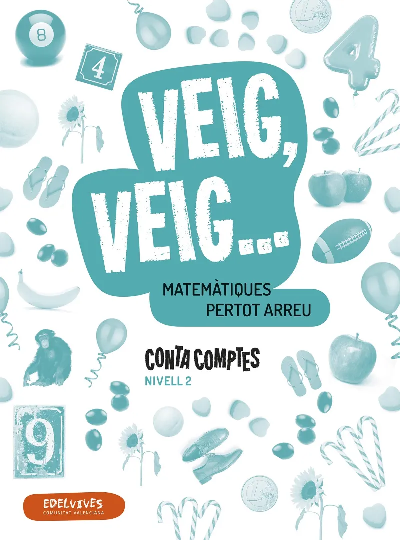CONTA COMPTES, MATEMÀTIQUES MANIPULATIVES, NIVELL 2 CV