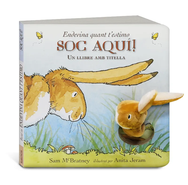ENDEVINA QUANT T'ESTIMO SOC AQUI! -UN LLIBRE AMB TITELLA-