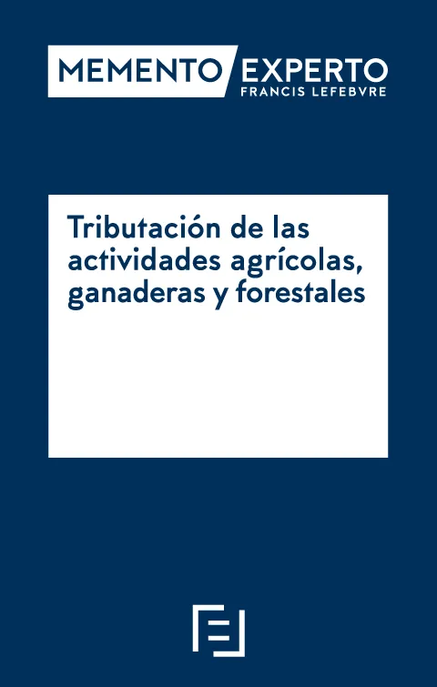 TRIBUTACION DE LAS ACTIVIDADES AGRICOLAS GANADERAS Y FORESTALES