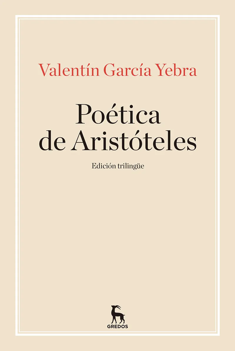 POETICA DE ARISTOTELES -ED. TRILINGUE-
