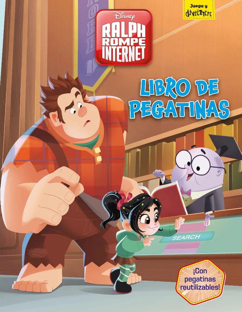 ROMPE RALPH -LIBRO DE PEGATINAS-