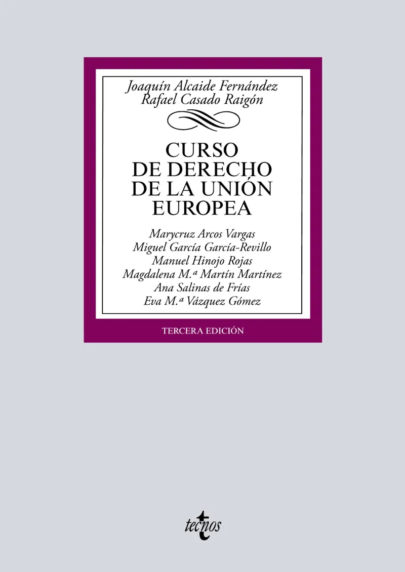 CURSO DE DERECHO DE LA UNION EUROPEA
