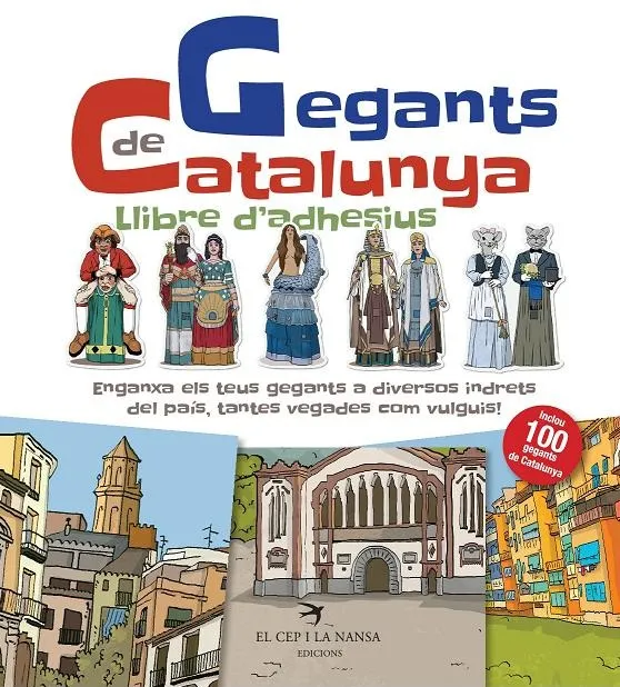 GEGANTS DE CATALUNYA LLIBRE ADHESIUS