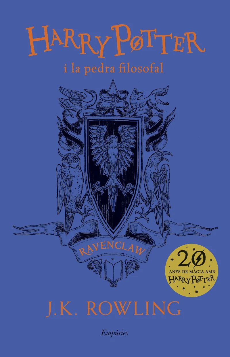 HARRY POTTER I LA PEDRA FILOSOFAL -RAVENCLAW- BLAU