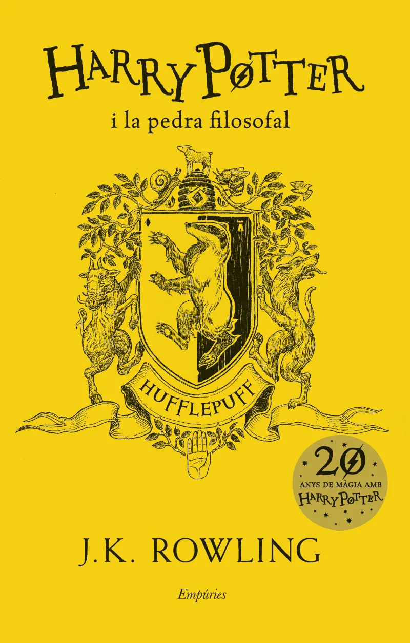 HARRY POTTER I LA PEDRA FILOSOFAL -HUFFLEPUFF- GROC
