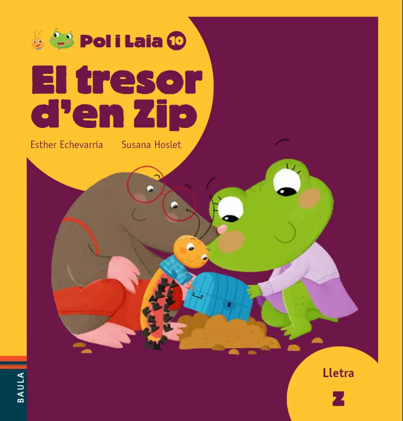 POL I LAIA 10 -EL TRESOR D'EN ZIP - -LLETRA PAL / LLIGADA-