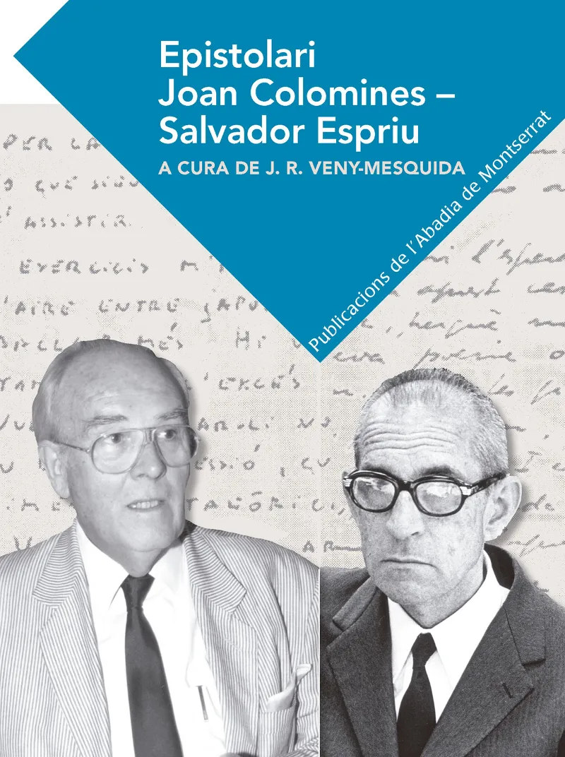 EPISTOLARI JOAN COLOMINES-SALVADOR ESPRIU