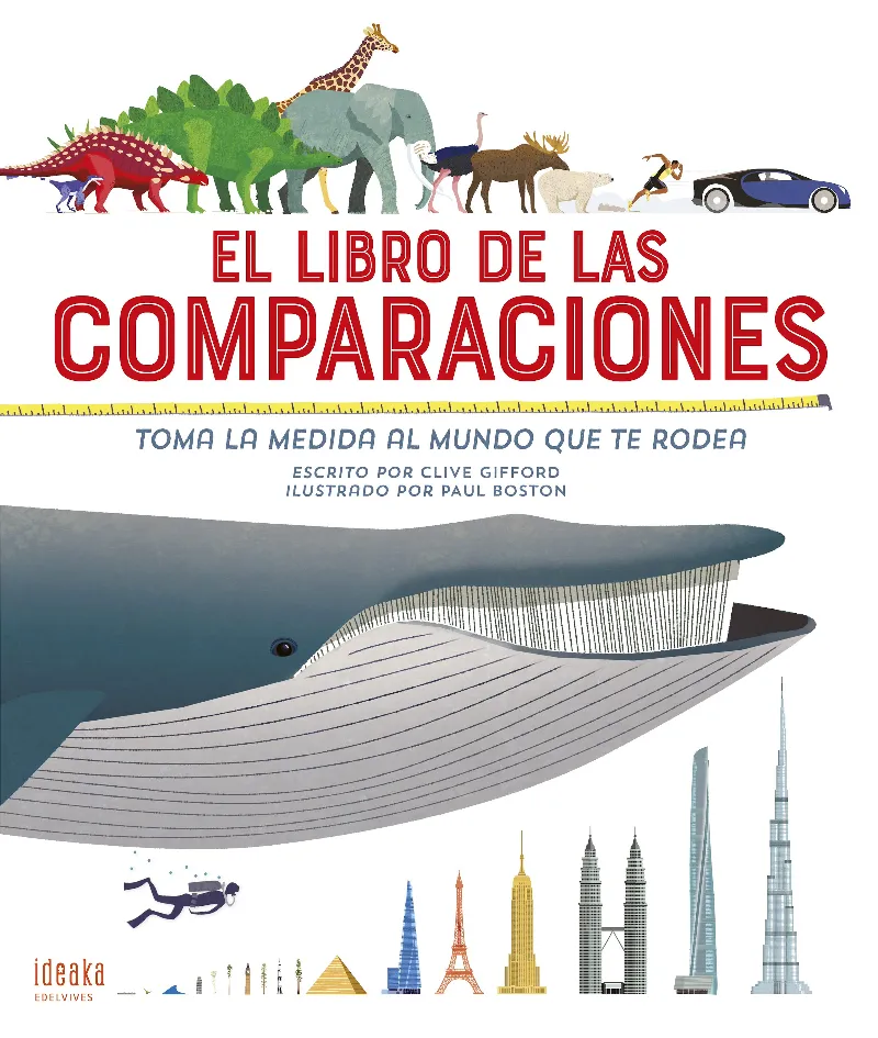 EL LIBRO DE LAS COMPARACIONES -A PARTIR DE 8 AÑOS - CARTONÉ