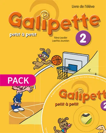GALIPETTE PETIT 2º PRIMARIA PACK LIVRE DE L ÉLÈVE + CD