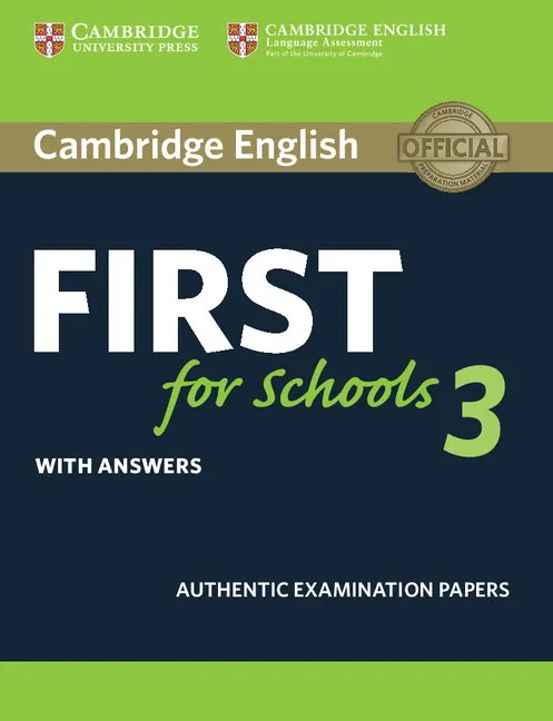 FC CAMBRIDGE FIRST SCHOOLS 3 SB + KEY
