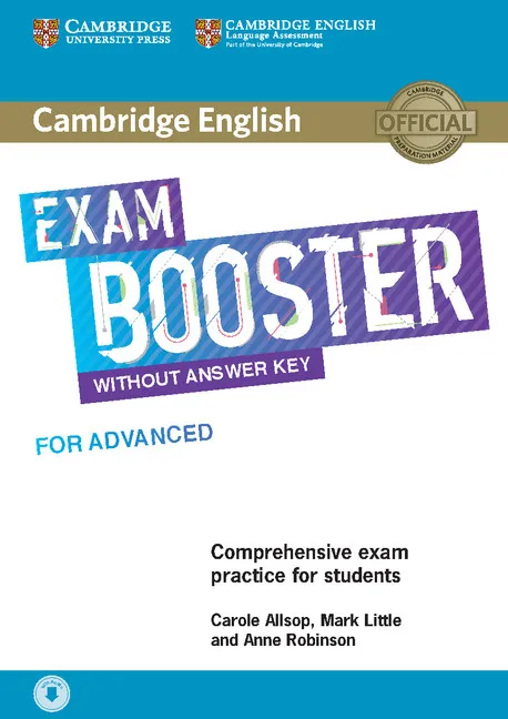 CAE CAMBRIDGE ENGLISH EXAM BOOSTER FOR ADVANCED WITHOUT ANSWER KEY WITH AUDIO