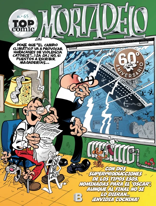 TOP COMIC MORTADELO VOL 65 60º ANIVERSARIO