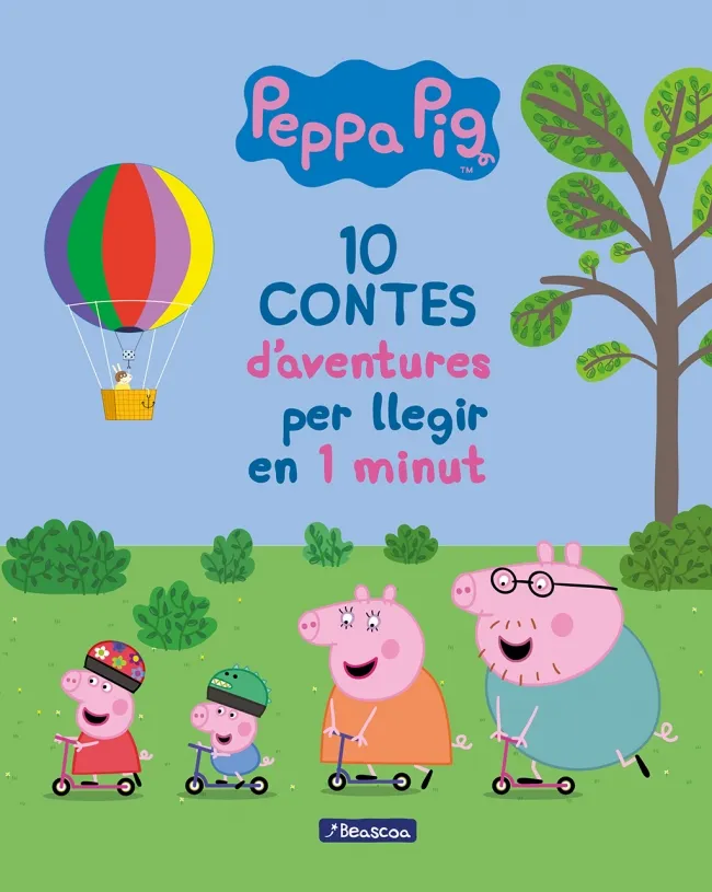 PEPPA PIG 10 CONTES D'AVENTURES PER LLEGIR EN 1 MINUT