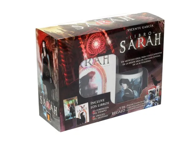 LIBRO DE SARAH -PACK FORTALEZA DEL TIEMPO + ORIGEN DEL DESTINO + TAZA-