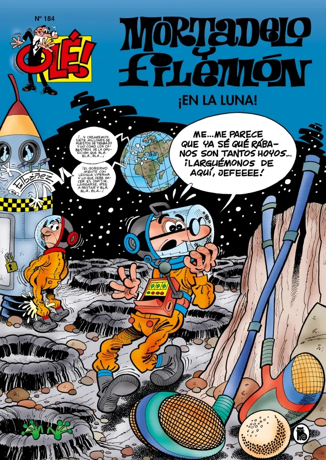 OLE MORTADELO VOL 184: EN LA LUNA