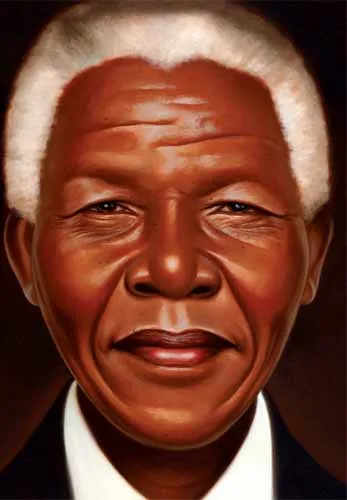 NELSON MANDELA ILUSTRADO