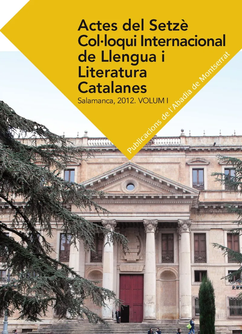 ACTES DEL SETZE COL.LOQUI INTERNACIONAL DE LLENGUA