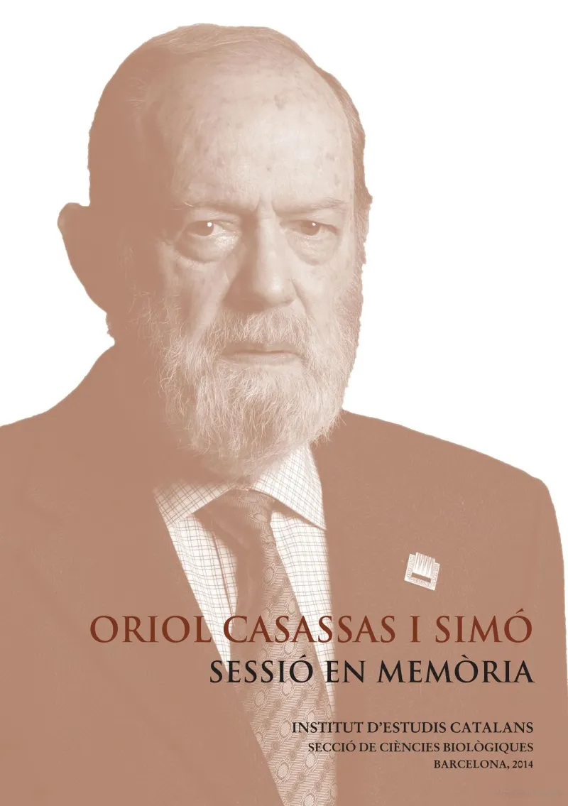 Oriol Casassas i Simó : sessió en memòria