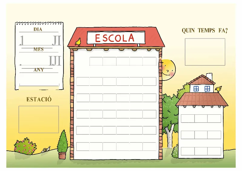 PANEL ESCOLAR-MATERIAL D'AULA