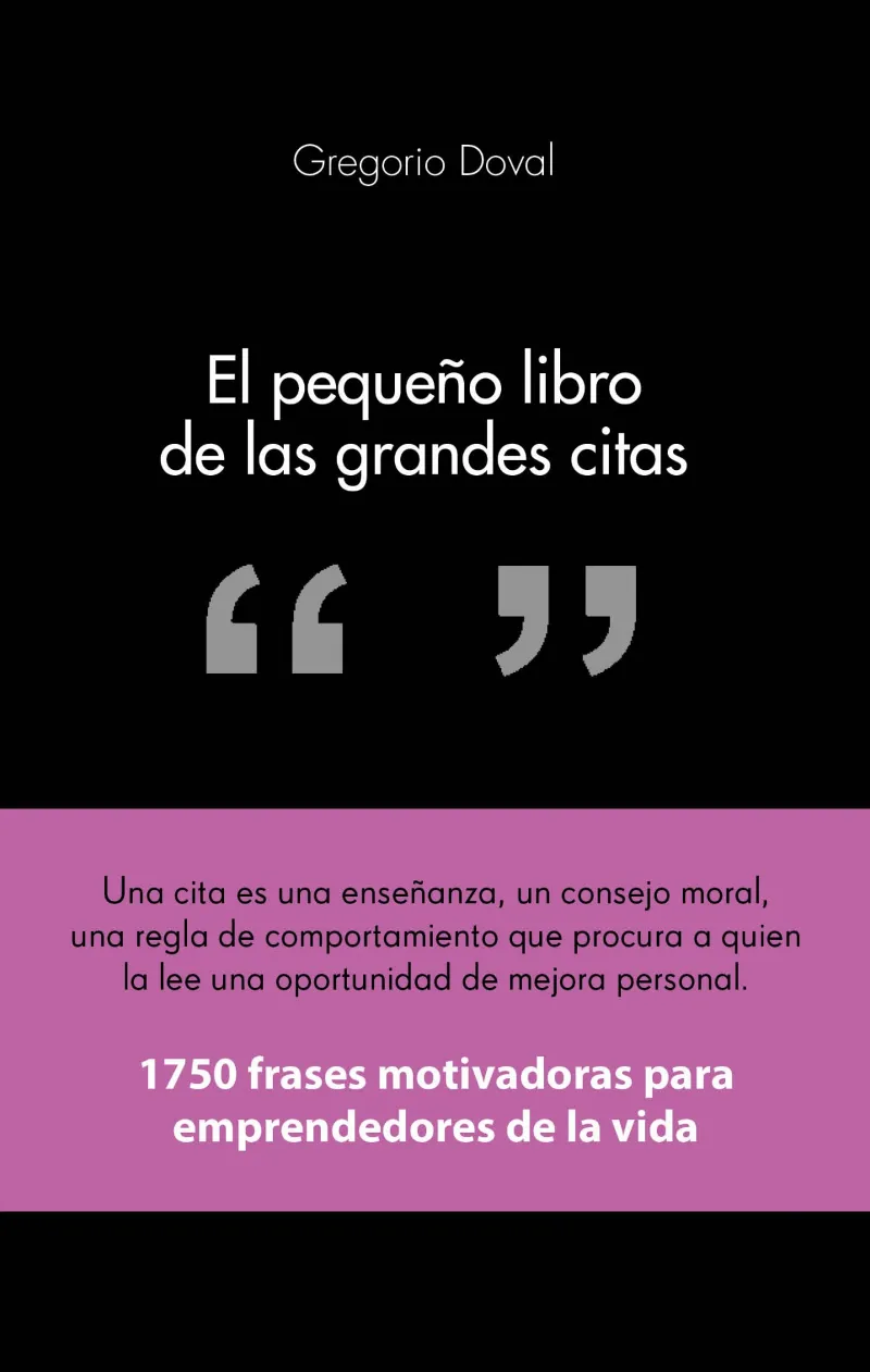 PEQUEÑO LIBRO DE LAS GRANDES CITAS,EL