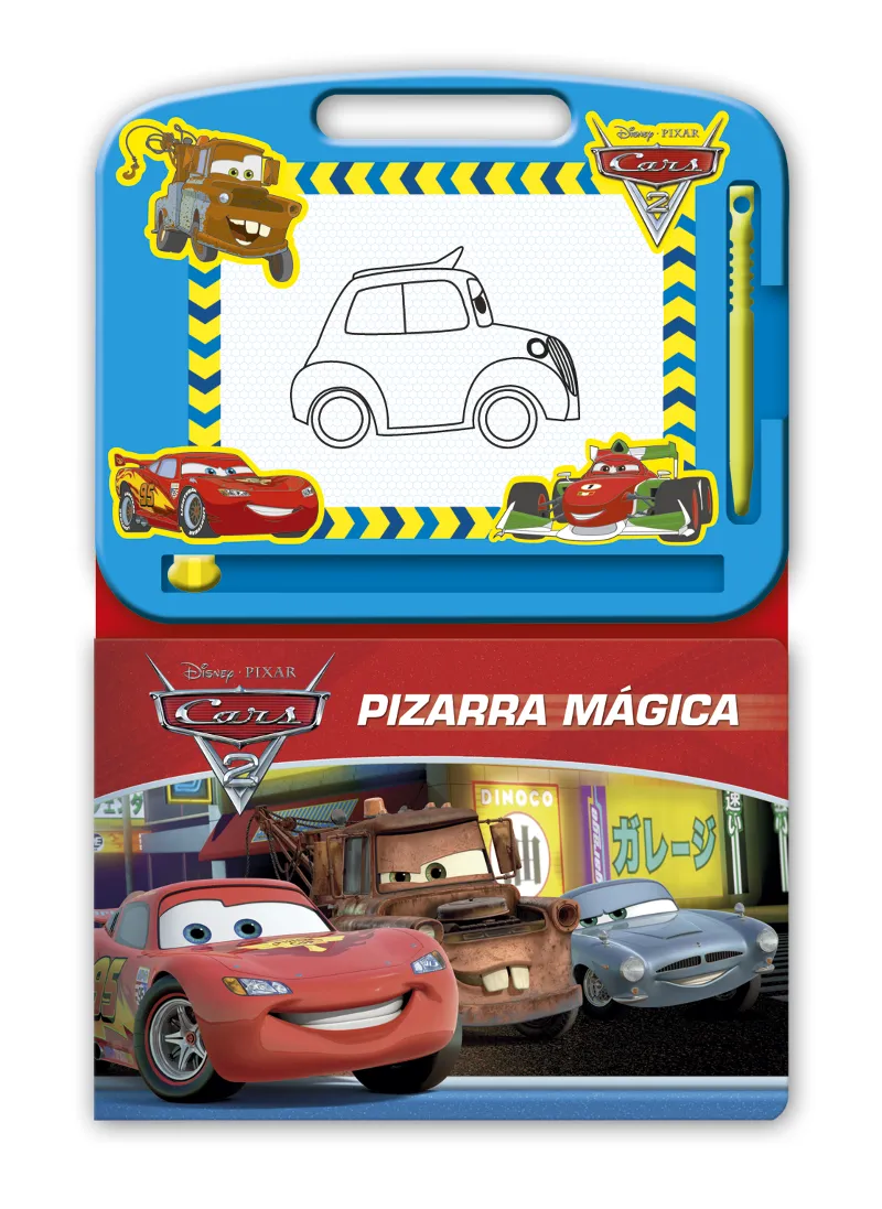 Cars 2. Pizarra mágica