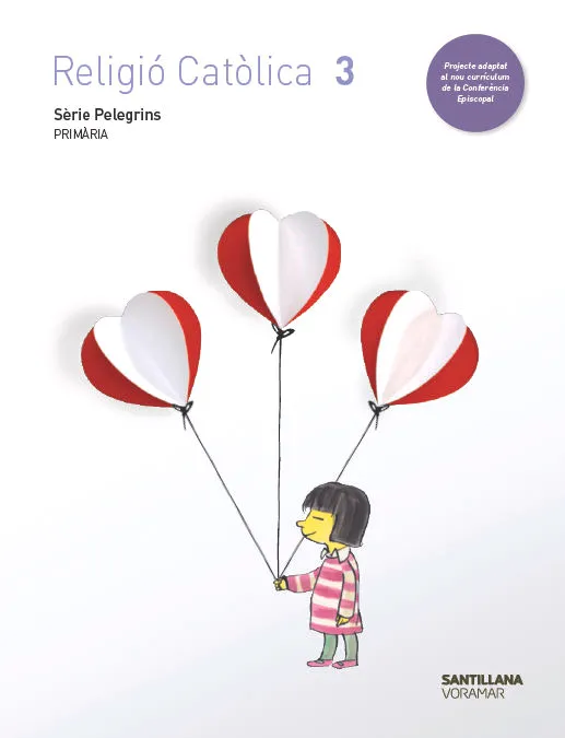 RELIGIO CATOLICA 3 PRIMARIA SERIE PELEGRINS SANTIL