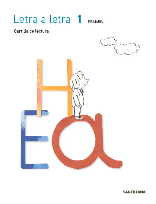 CARTILLA DE LECTURA LETRA A LETRA 1 PRIMARIA